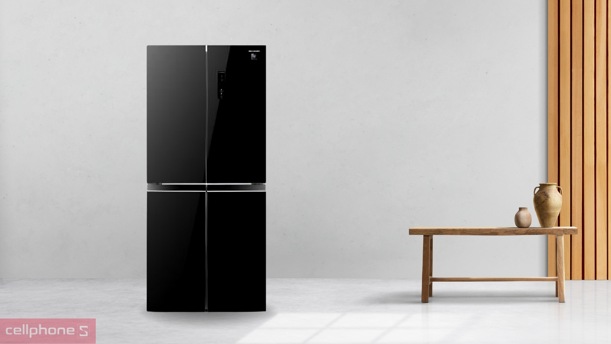 Dung tích tủ lạnh Sharp Inverter Multidoor 421 lít SJ-FXP510VG-CH