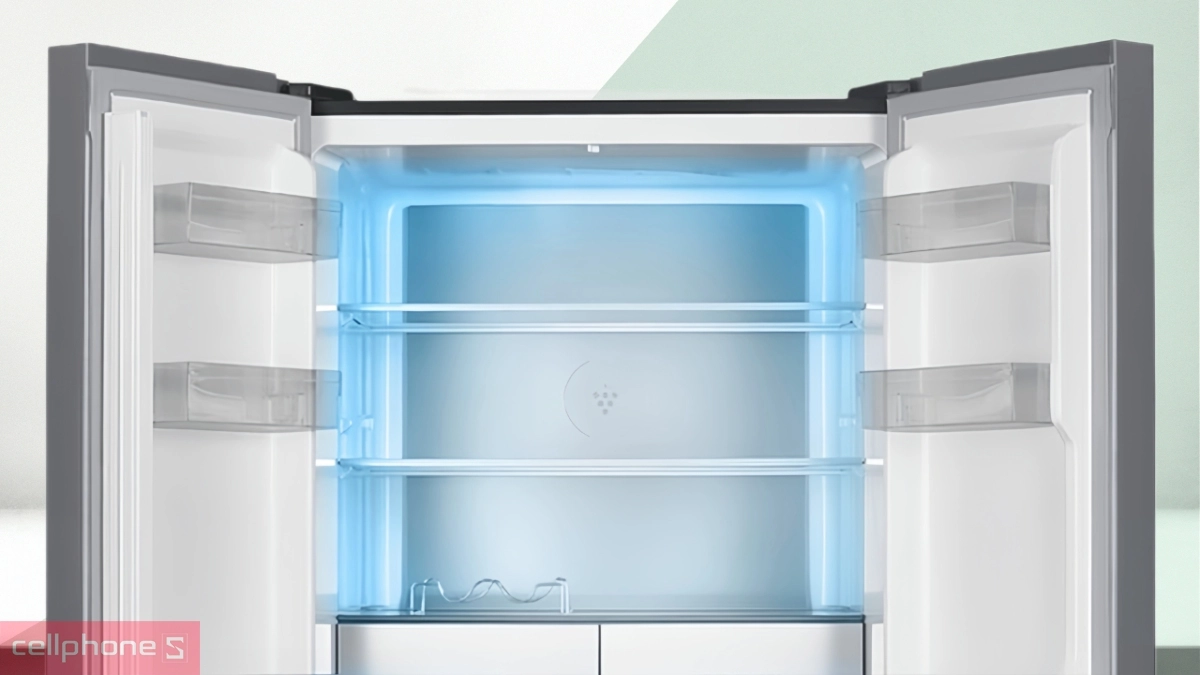 Hệ thống làm lạnh tủ lạnh Sharp Inverter Multidoor 466 lít SJ-FXP560V-MG