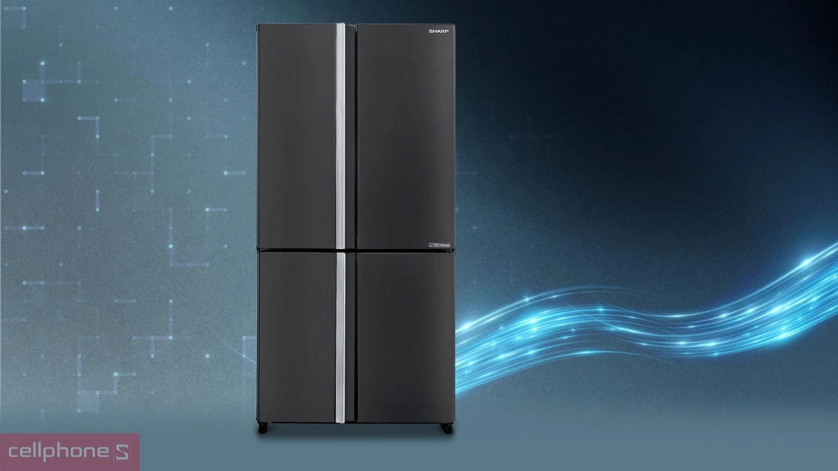 Công nghệ tiết kiệm điện tủ lạnh Sharp Inverter Multidoor 525 lít SJ-FX610V-MK
