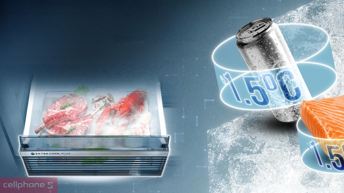 Công nghệ bảo quản tủ lạnh Sharp Inverter Multidoor 525 lít SJ-FX610V-MK