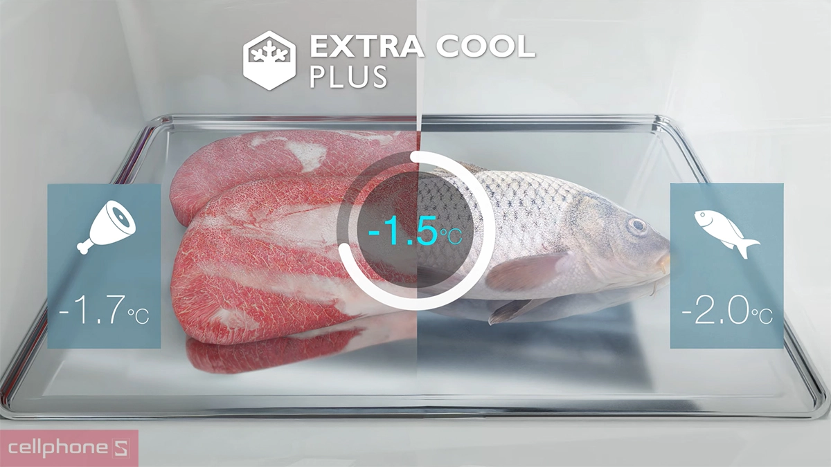 Công nghệ làm lạnh tủ lạnh Sharp Inverter Multidoor 525 lít SJ-FXP600VG-BK