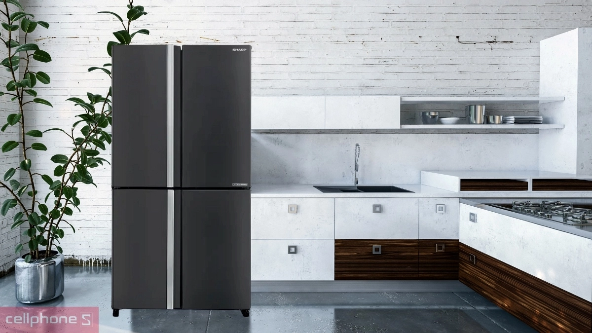 Công nghệ cấp đông tủ lạnh Sharp Inverter Multidoor 572 lít SJ-FX650V-MK