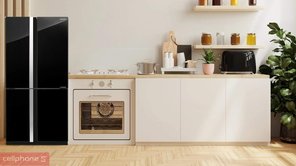 Công nghệ làm lạnh tủ lạnh Sharp Inverter MultiDoor 611 lít SJ‑FXPI700VG‑BK