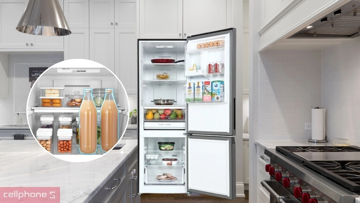 Công nghệ bảo quản tủ lạnh Toshiba Inverter 325 lít GR-RB410WE-PMV(37)-SG