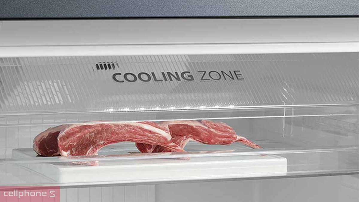 Cooling Zone tủ lạnh Toshiba Inverter 409 lít GR-RT535WEA-PMV-06-MG