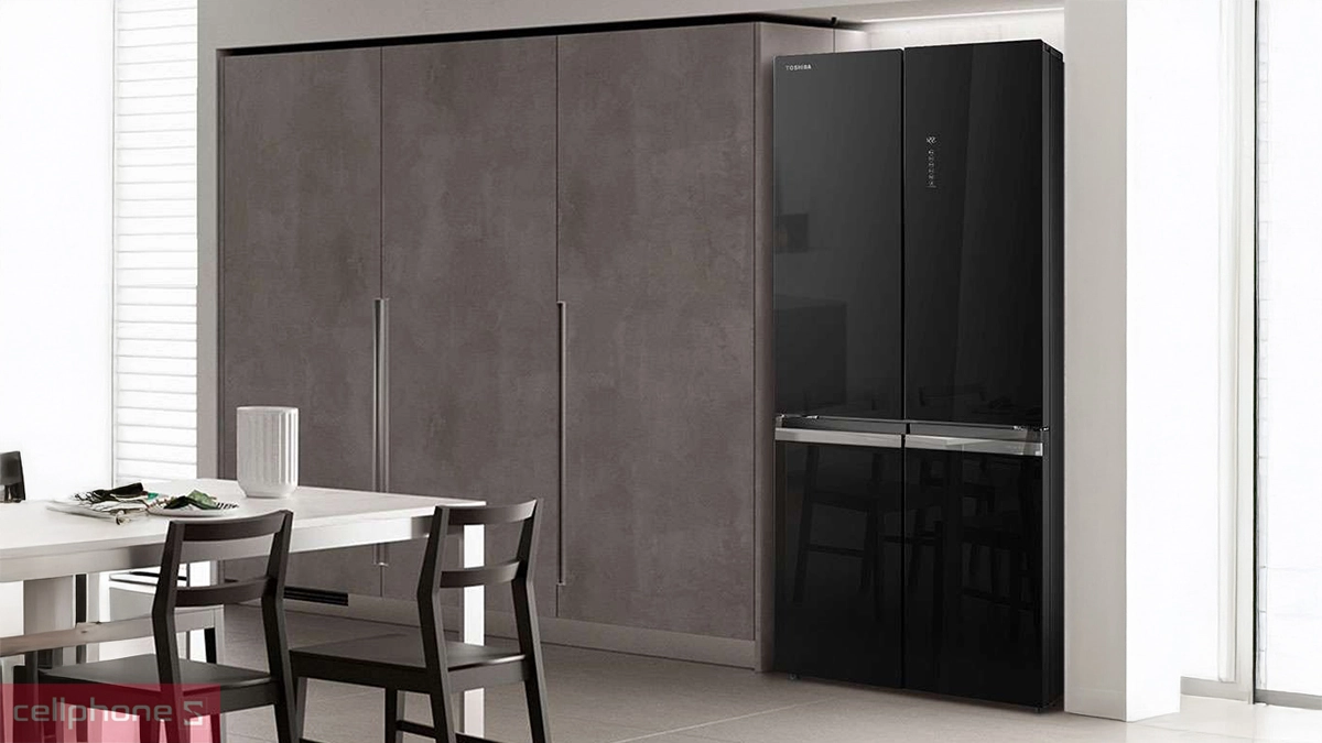 Thiết kế tủ lạnh Toshiba Inverter 515 lít Multi Door GR-RF665WIA-PGV(22)-XK