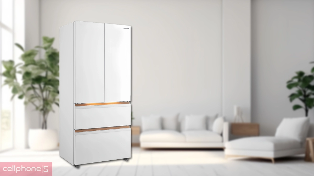 Công nghệ làm lạnh hiện đại của tủ lạnh Toshiba Inverter 533 lít Multi Door (GR-RF690WI-PGV(67))