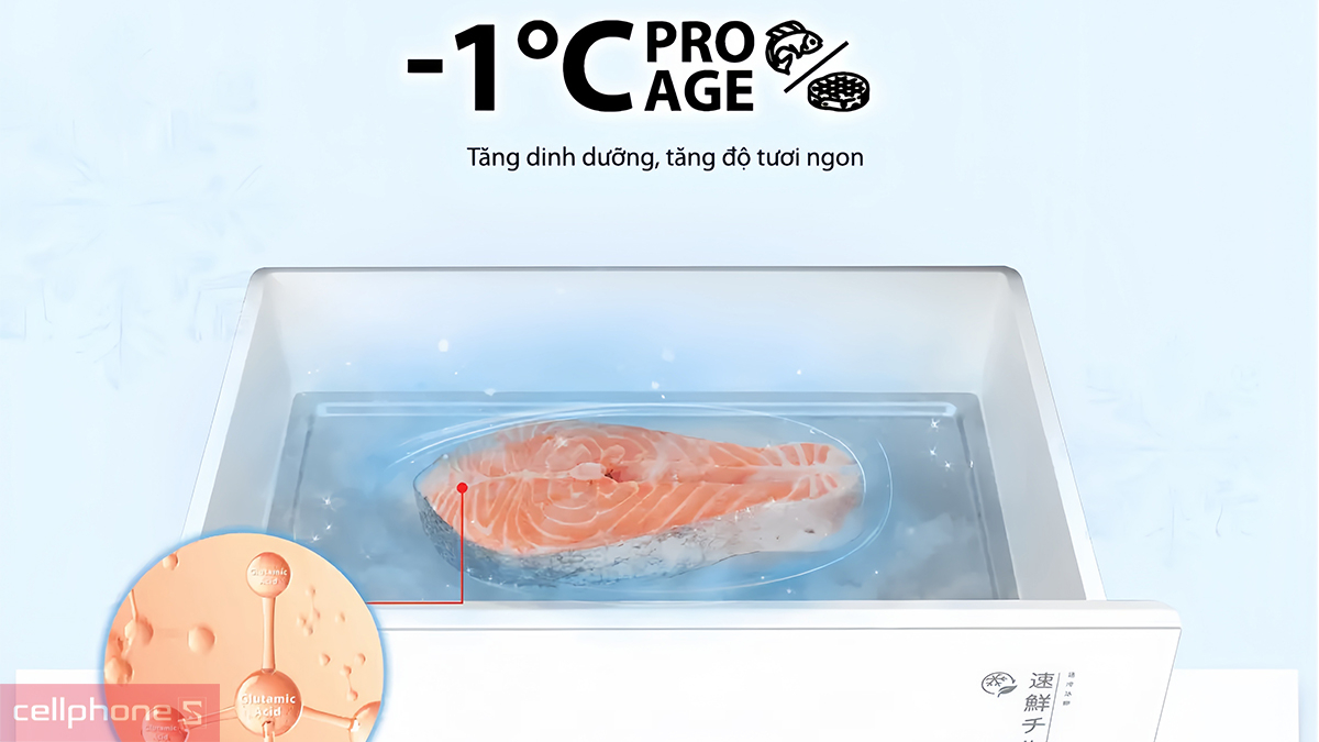 Khả năng bảo quản thực phẩm tối ưu của tủ lạnh Toshiba Inverter 533 lít Multi Door (GR-RF690WI-PGV(67))