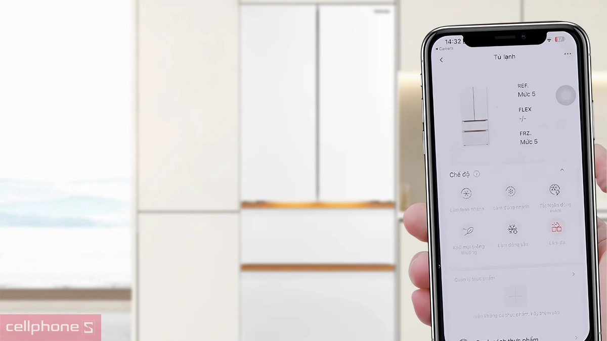 Hướng dẫn kết nối tủ lạnh Toshiba Inverter 533 lít Multi Door (GR-RF690WI-PGV(67)) với app TSmartLife