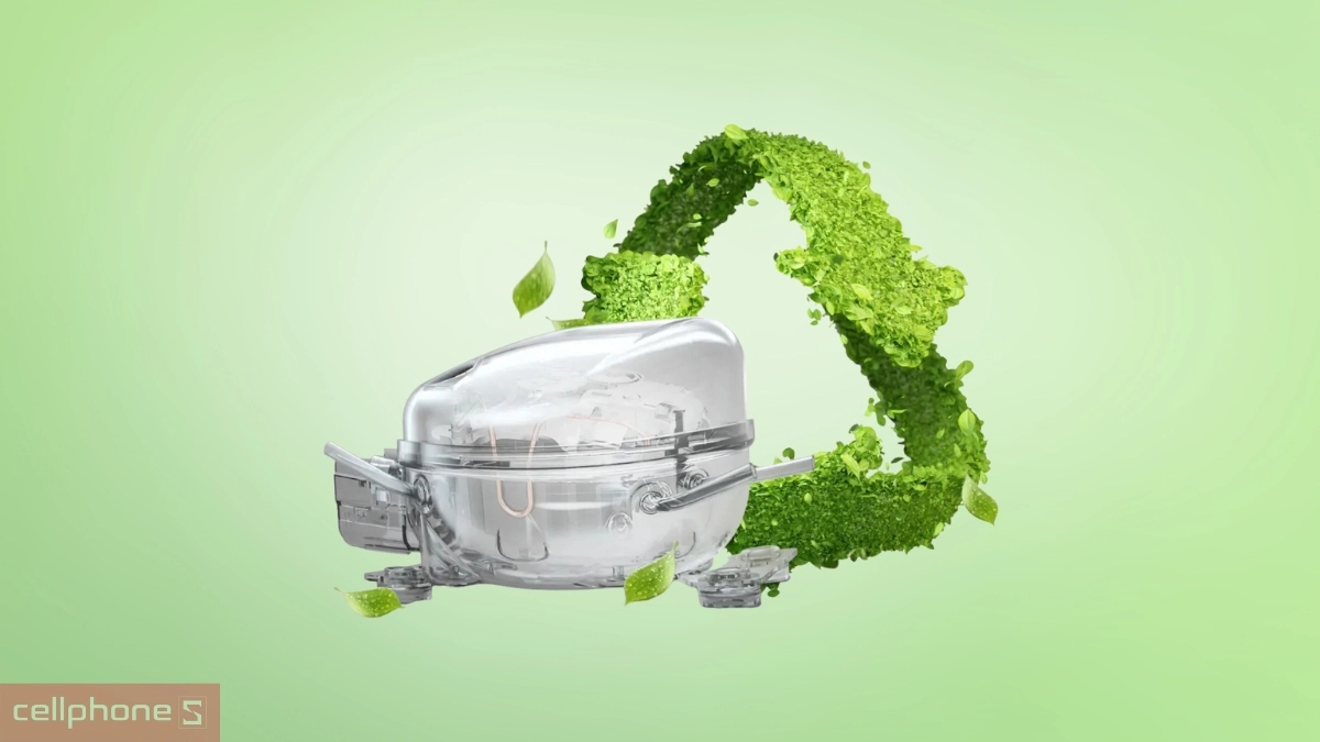 Công nghệ làm lạnh trên tủ lạnh Toshiba Inverter 555 lít side by side GR-RS696WI-PMV(60)-AG