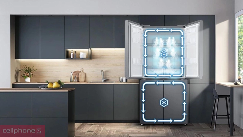 Công nghệ SpaceMax trên tủ lạnh Samsung