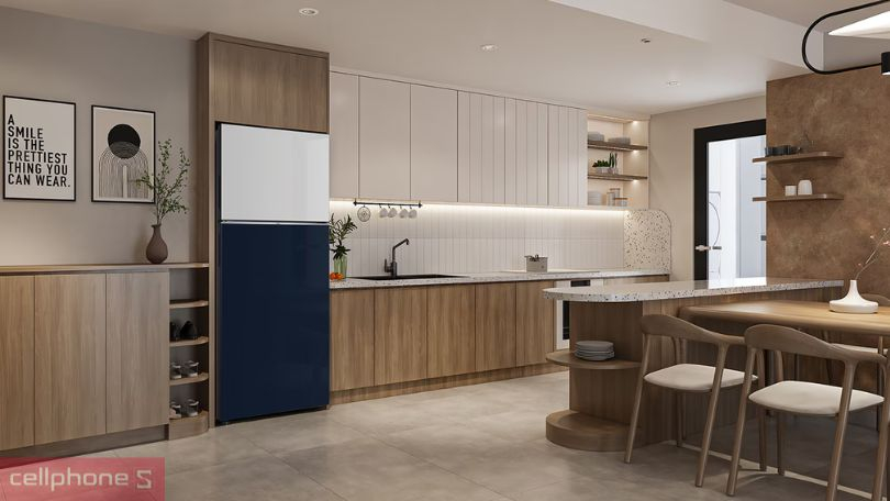 Điện năng tiêu thụ của tủ lạnh Samsung Inverter Bespoke RT31CB56248ASV 305 lít