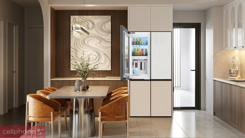 Công nghệ, chế độ làm lạnh của tủ lạnh Samsung Inverter Multidoor Bespoke RF59CB66F8S/SV 648 lít