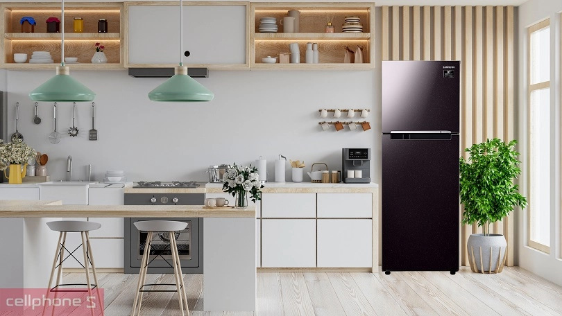 Thiết kế tủ lạnh Samsung Inverter RT22M4032BY/SV 236 lít