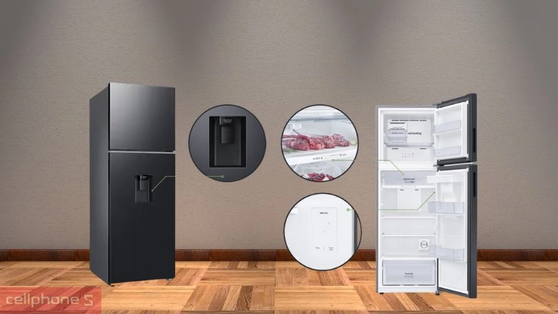 Công nghệ tủ lạnh Samsung Inverter RT35CG5544B1SV 345 lít