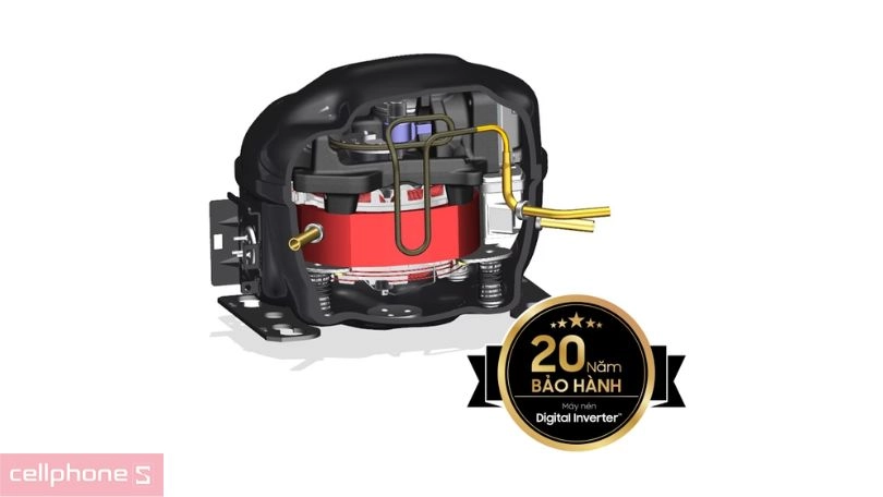 Công nghệ tủ lạnh Samsung Inverter RT42CG6584B1SV 406 lít 