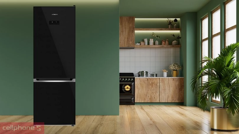 Tủ lạnh ngăn đá dưới Hitachi
