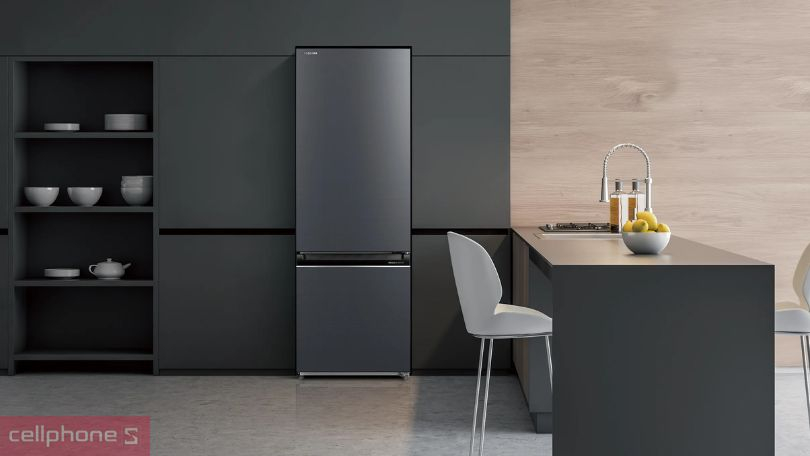 Tủ lạnh ngăn đá dưới Toshiba