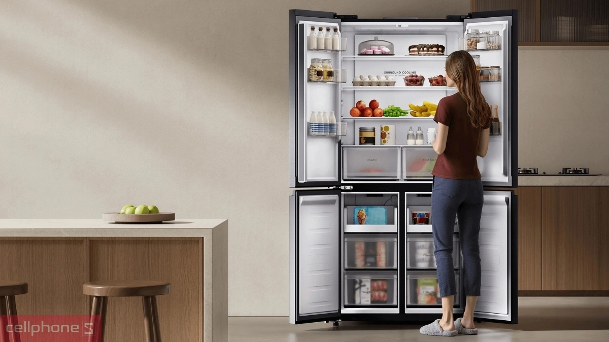 Điều khiển tiện lợi, linh hoạt