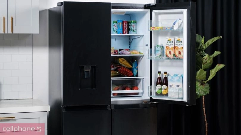 Tủ lạnh 4 cánh có bao nhiêu dung tích