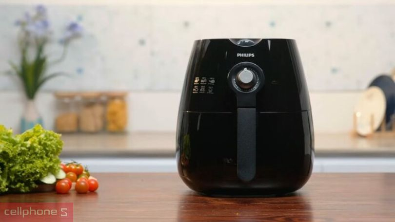 Nồi chiên không dầu Philips Essential HD9200/90 10l