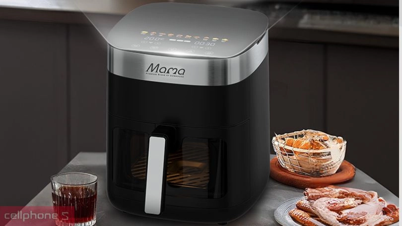 Nồi chiên không dầu 6L Sunhouse SHD4028 chính hãng