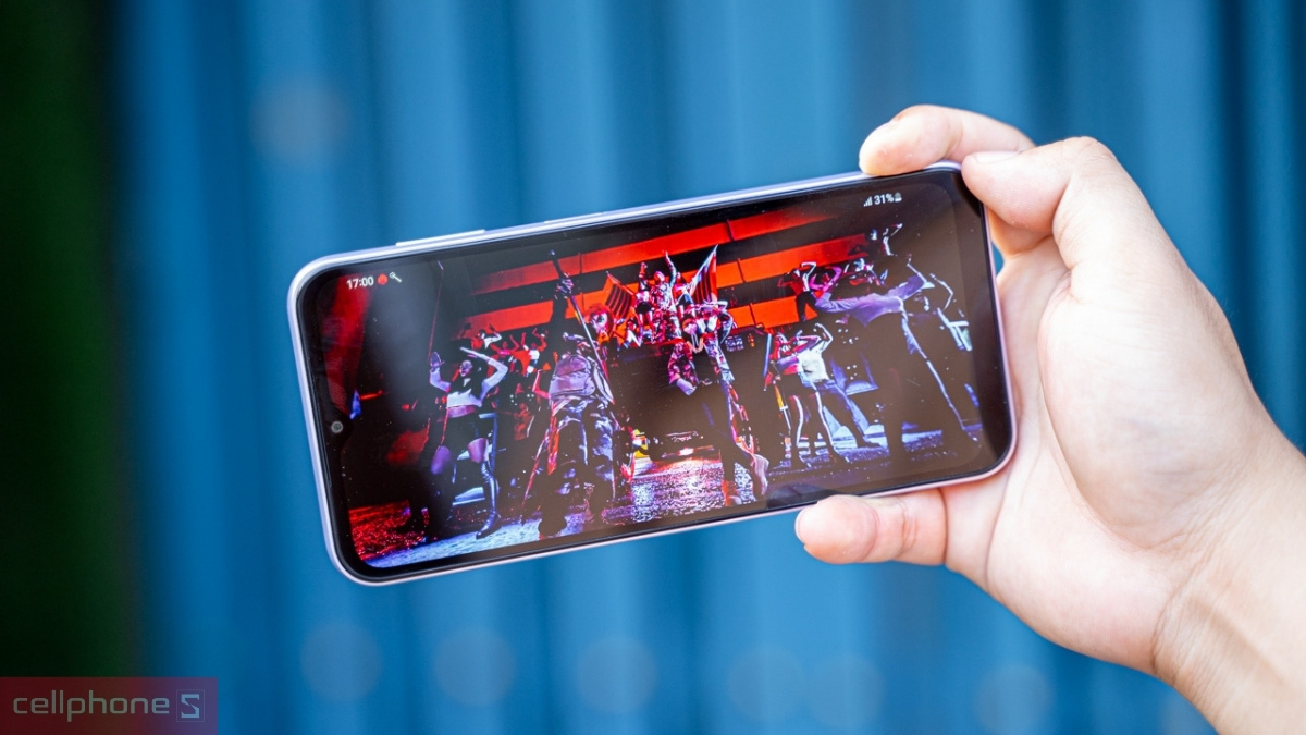 Không dễ nhận thấy sự khác biệt của màn hình điện thoại Samsung 60Hz