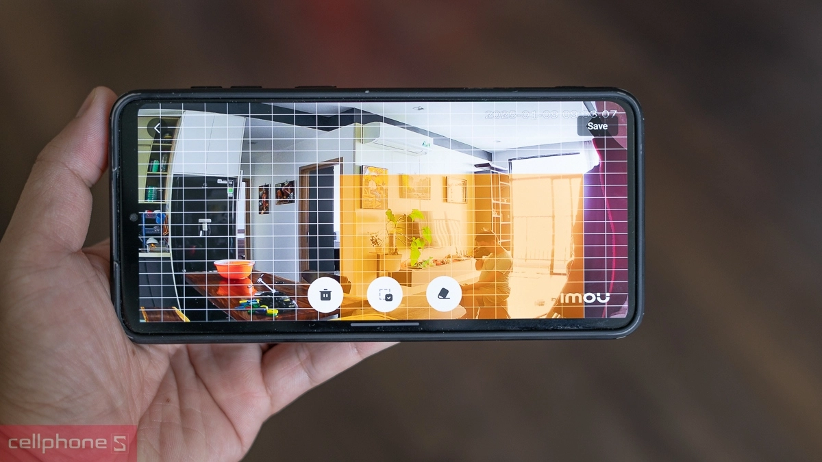 Ghi lại âm thanh và hình ảnh khi cần thiết