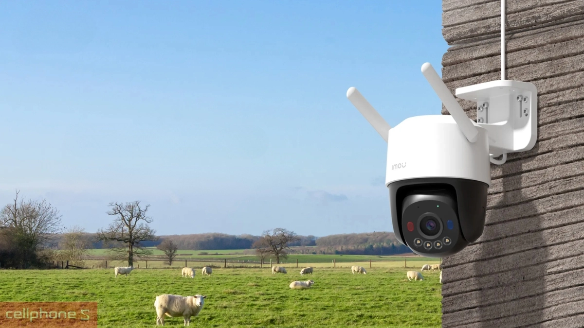 Camera 4G ngoài trời xoay 360 (PTZ)