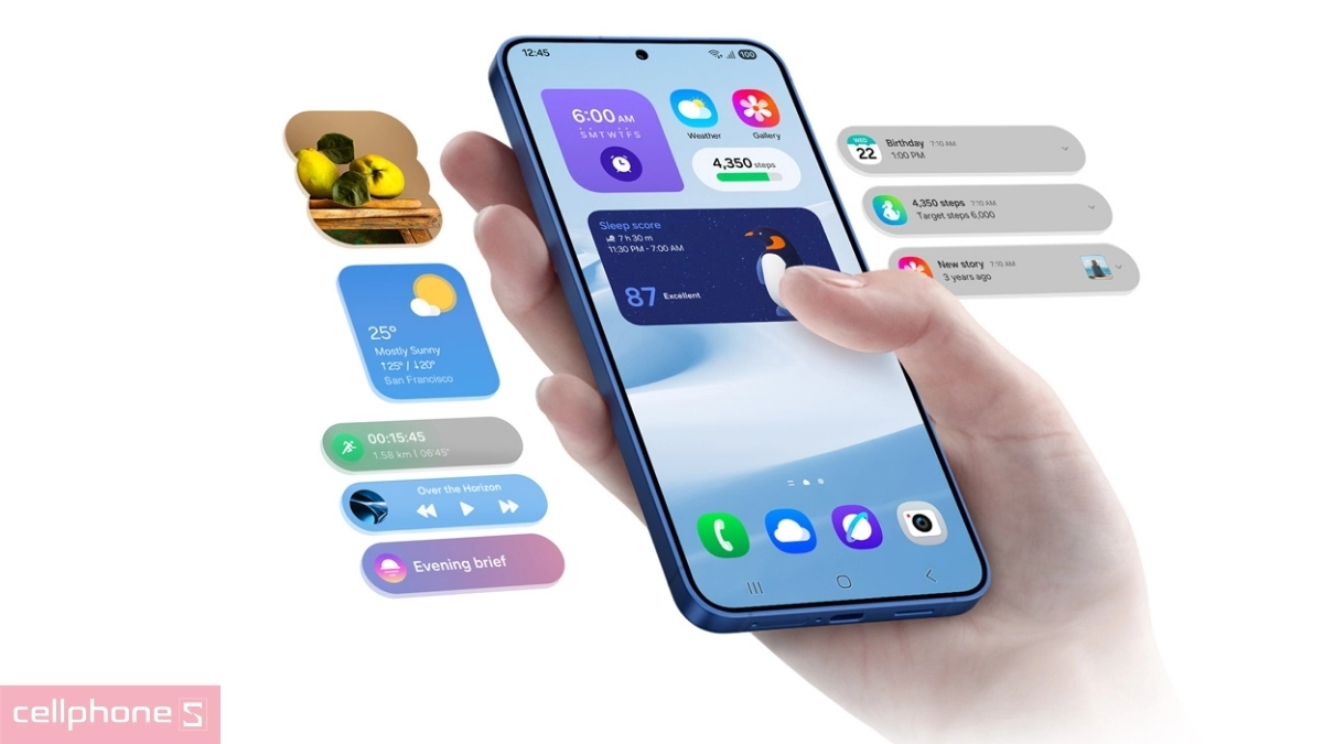 nên chọn điện thoại Samsung 512GB vì hỗ trợ phần mềm từ Samsung tốt