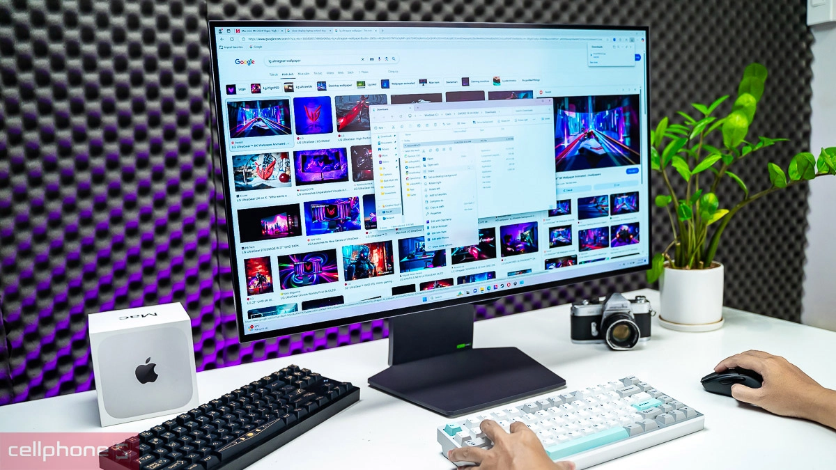 Tía hiện sắc nét chân thực Màn hình OLED