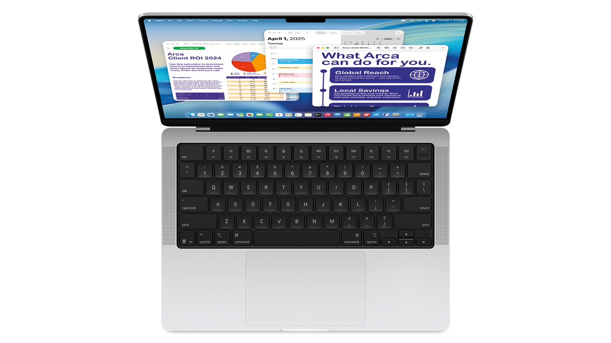 Apple MacBook Pro chip M5 được trang bị camera 12MP