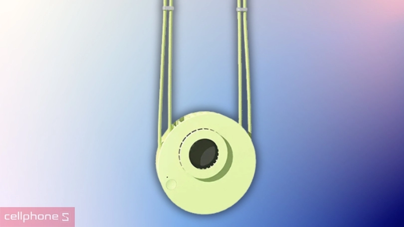 Quạt đeo cổ bằng dây đeo