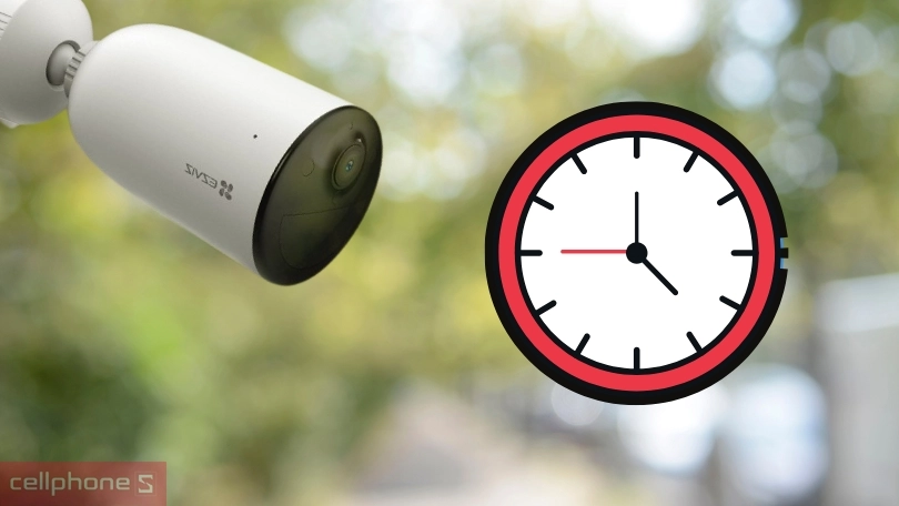 Câu hỏi 2: Thời gian sử dụng pin của camera năng lượng mặt trời là bao lâu?