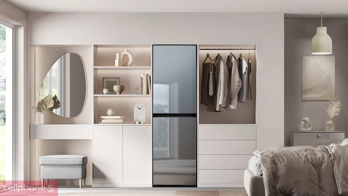 Tủ chăm sóc quần áo giúp giảm nhăn, giữ phom dáng