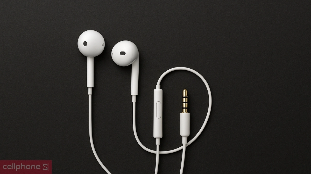 Thiết kế tai nghe jack 3.5mm