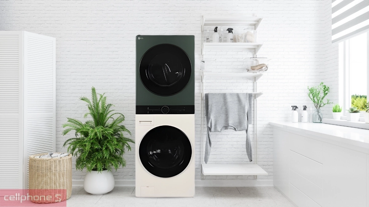 Máy giặt trên 13kg loại tích hợp giặt sấy