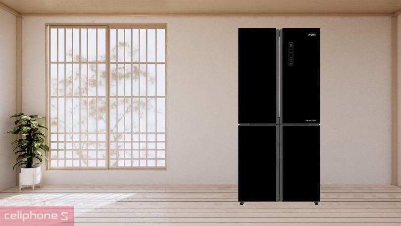 Tủ lạnh Aqua Inverter 456 lít Multi Door AQR-M525XA(FB)