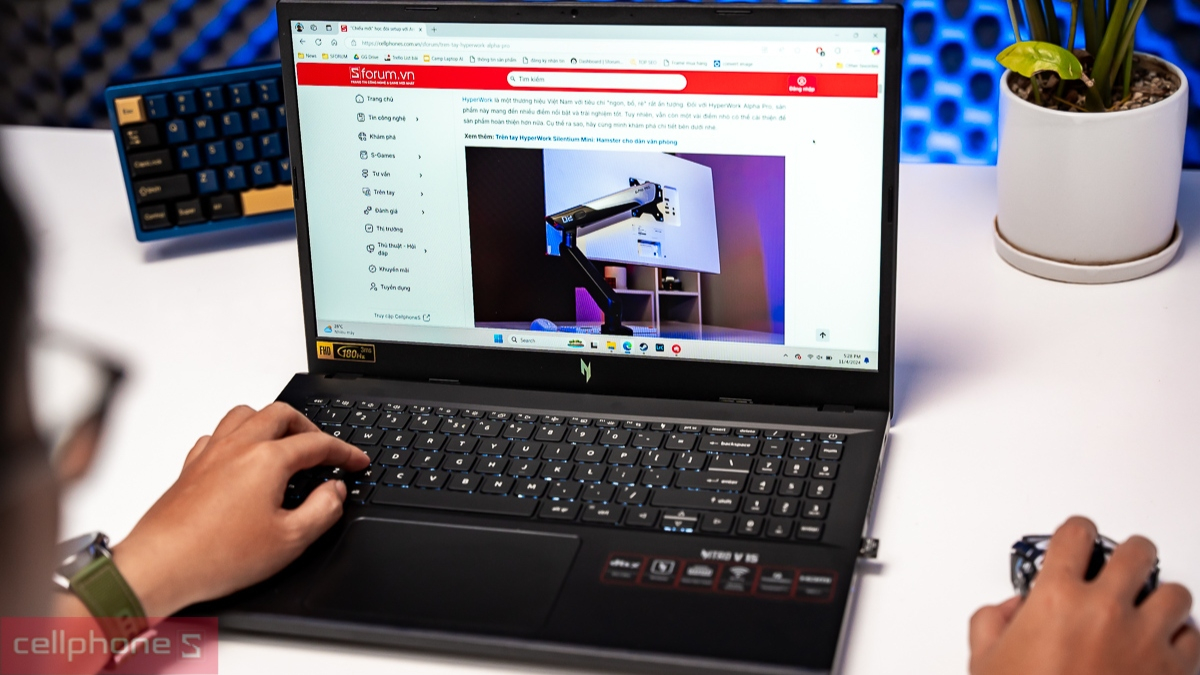 Card đồ họa cao cấp, tối ưu hiệu suất