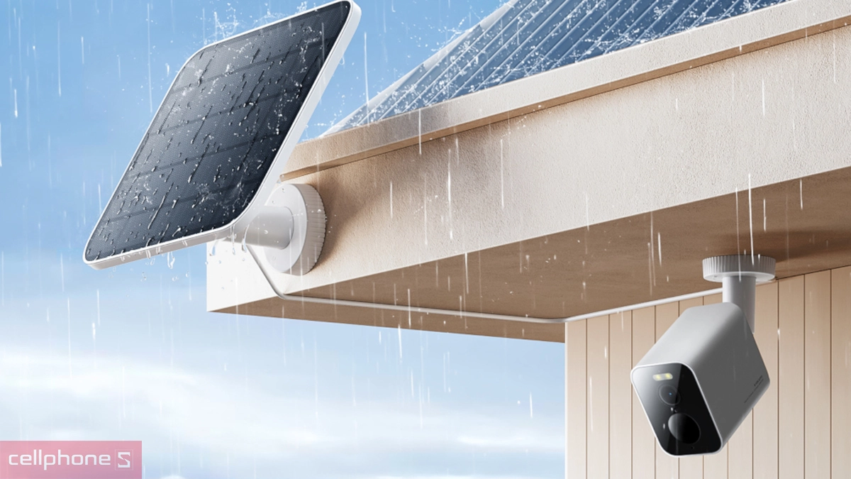 Camera năng lượng mặt trời có độ an ninh cao