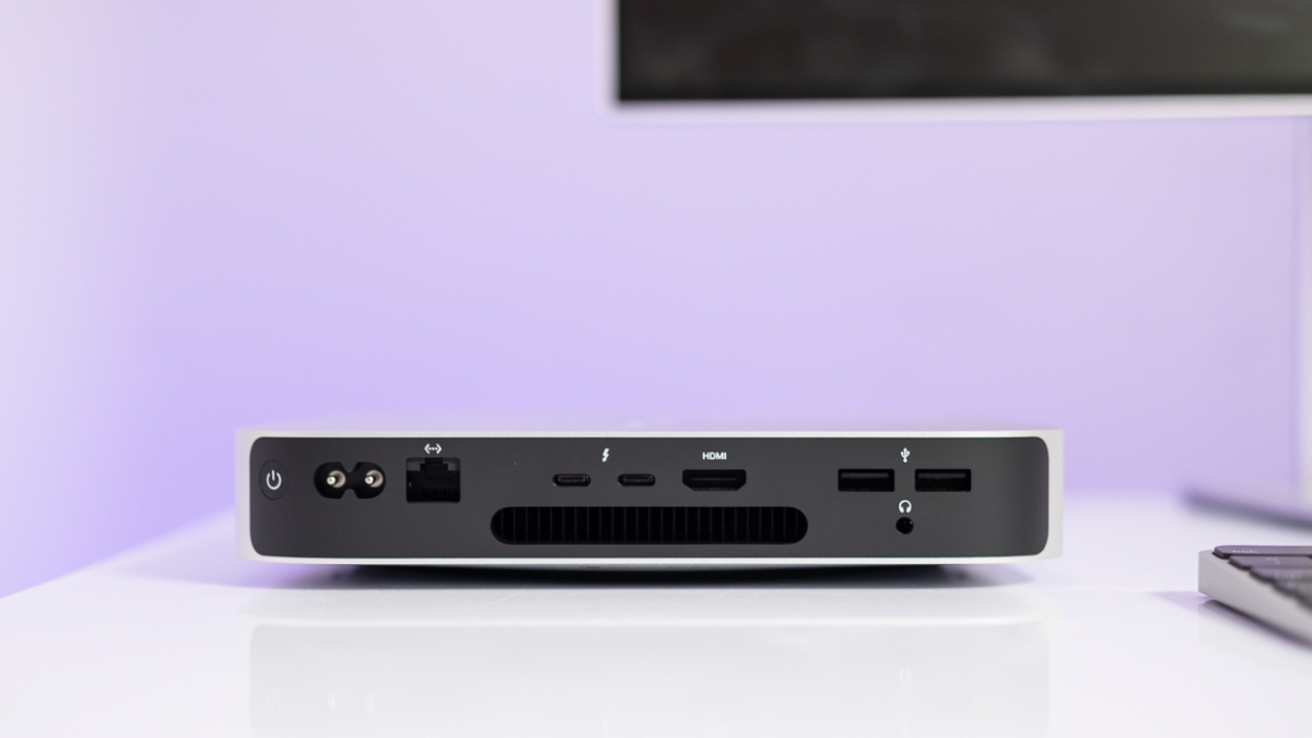 Mac Mini M2 được hoàn thiện với đa dạng cổng kết nối