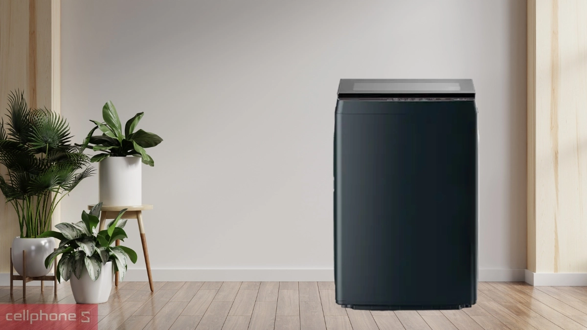 Thiết kế của trên máy giặt 8kg và máy giặt 9kg