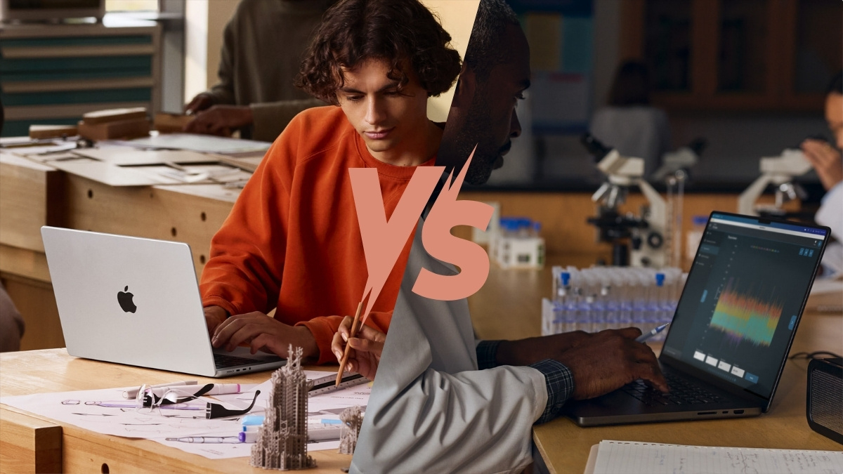 So sánh MacBook Pro chip M5 với Pro chip M4