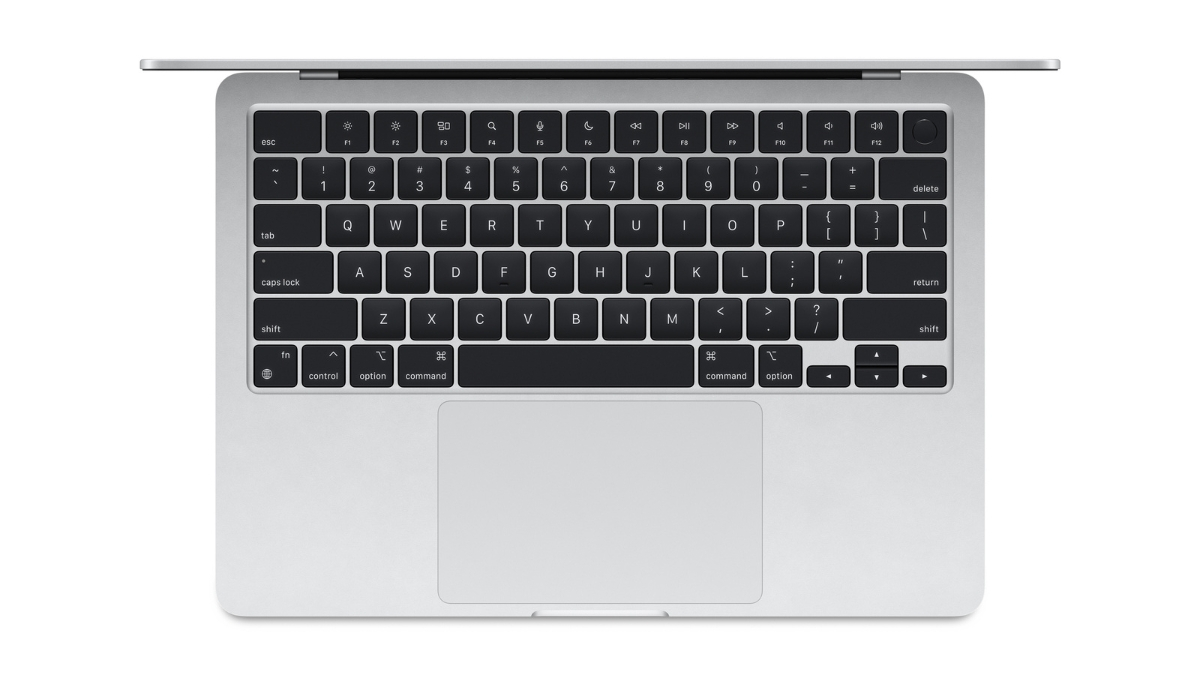 MacBook Air M3 15 inch sở hữu bàn phím Magic Keyboard