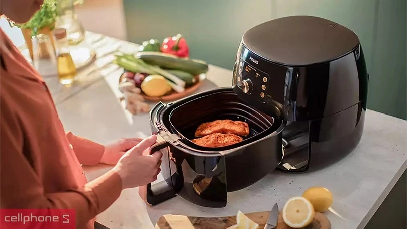 Nồi chiên không dầu Philips HD9860/90 XXL