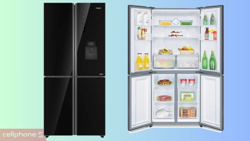Tủ lạnh 4 cánh Aqua
