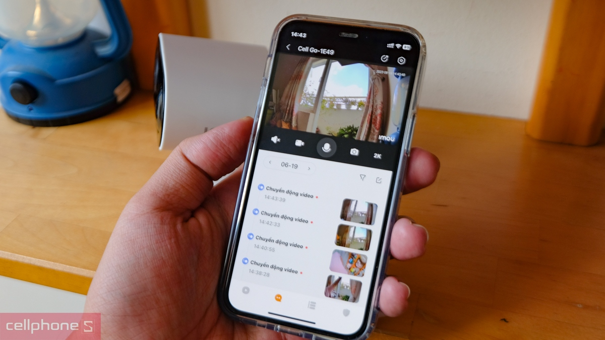 Cách kích hoạt tính năng đàm thoại 2 chiều trên camera