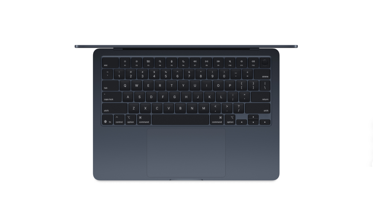 MacBook Air M4 13 inch sử dụng bàn phím Magic Keyboard