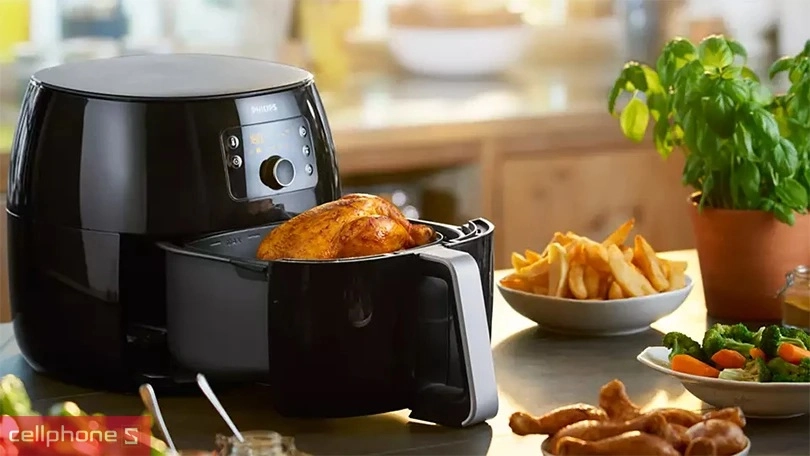 Nồi chiên không dầu Philips HD9650/91