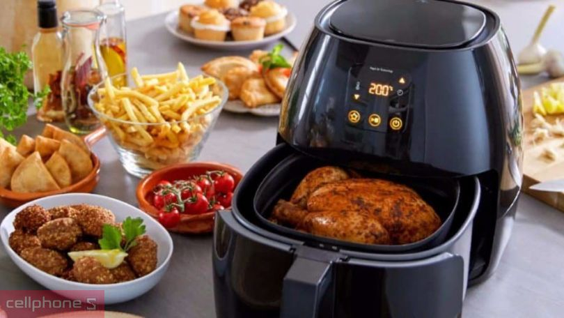 Nồi chiên không dầu Philips 10 lít HD9745